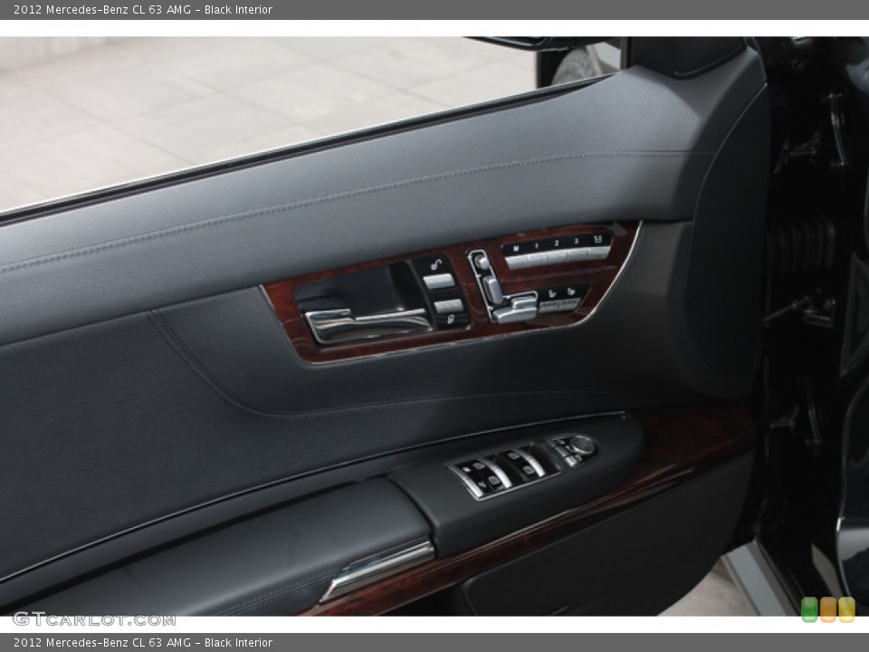 Black Interior Controls for the 2012 Mercedes-Benz CL 63 AMG #69422034