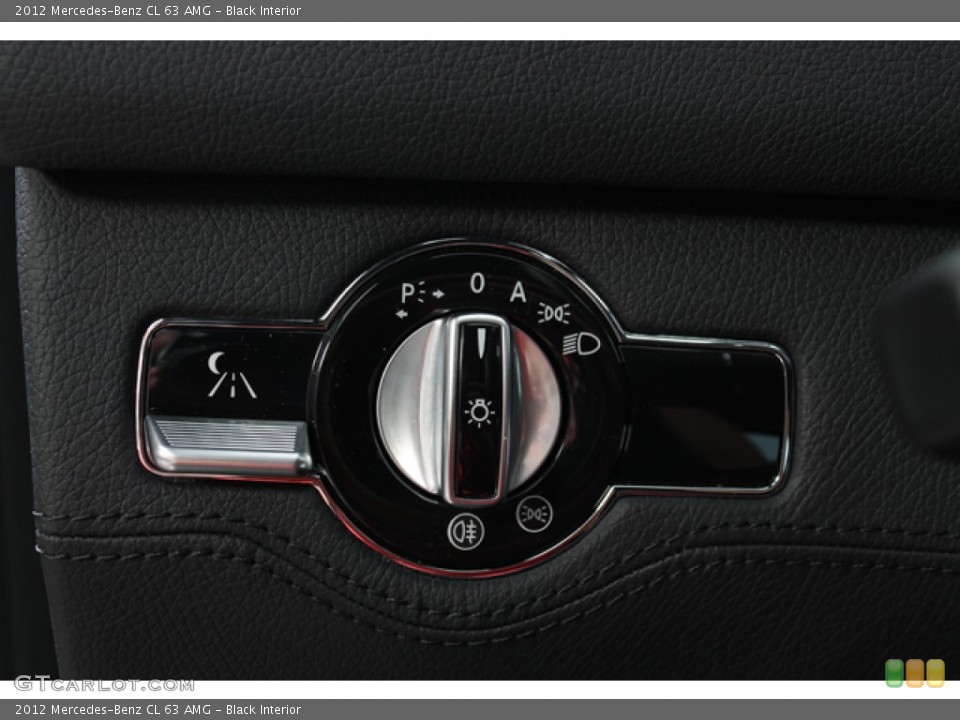 Black Interior Controls for the 2012 Mercedes-Benz CL 63 AMG #69422076