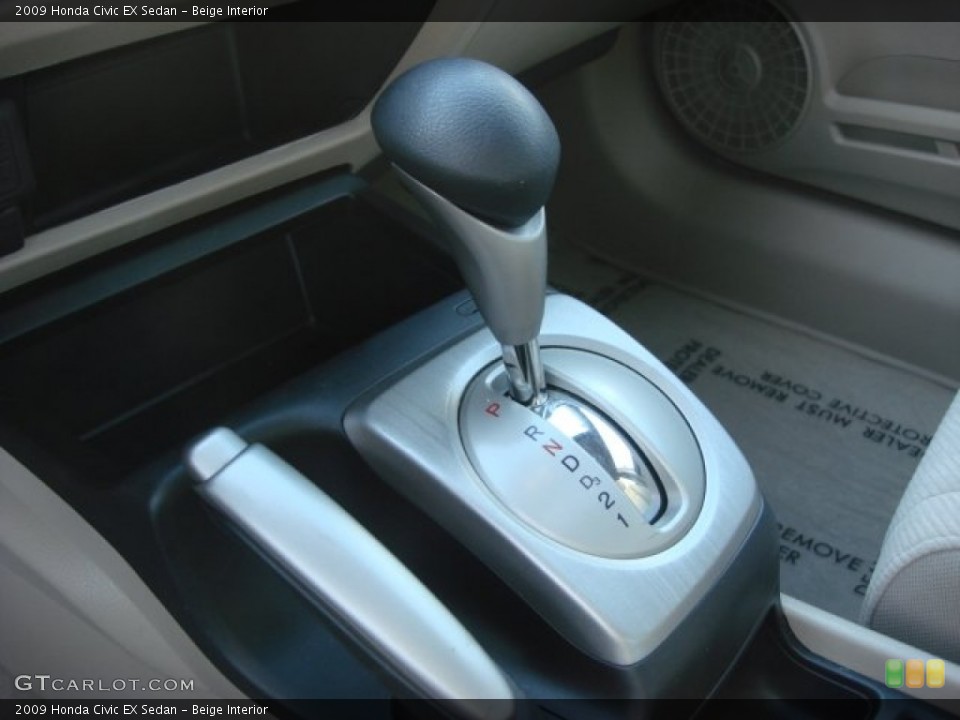 Beige Interior Transmission for the 2009 Honda Civic EX Sedan #69422557