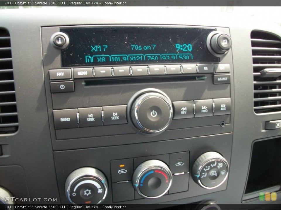 Ebony Interior Audio System for the 2013 Chevrolet Silverado 3500HD LT Regular Cab 4x4 #69423607