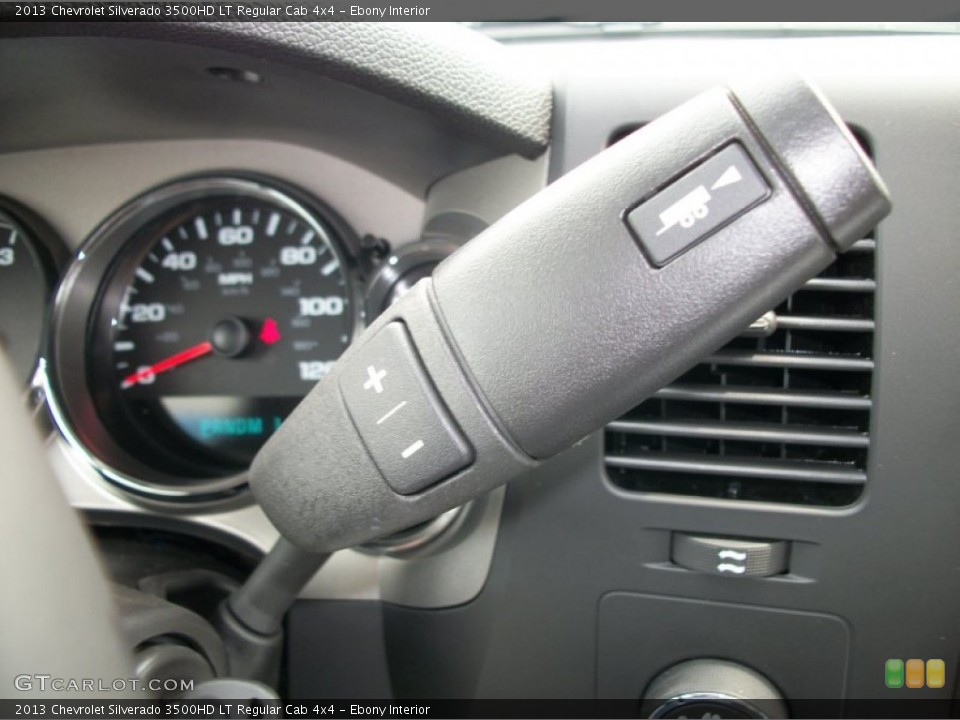 Ebony Interior Transmission for the 2013 Chevrolet Silverado 3500HD LT Regular Cab 4x4 #69423629