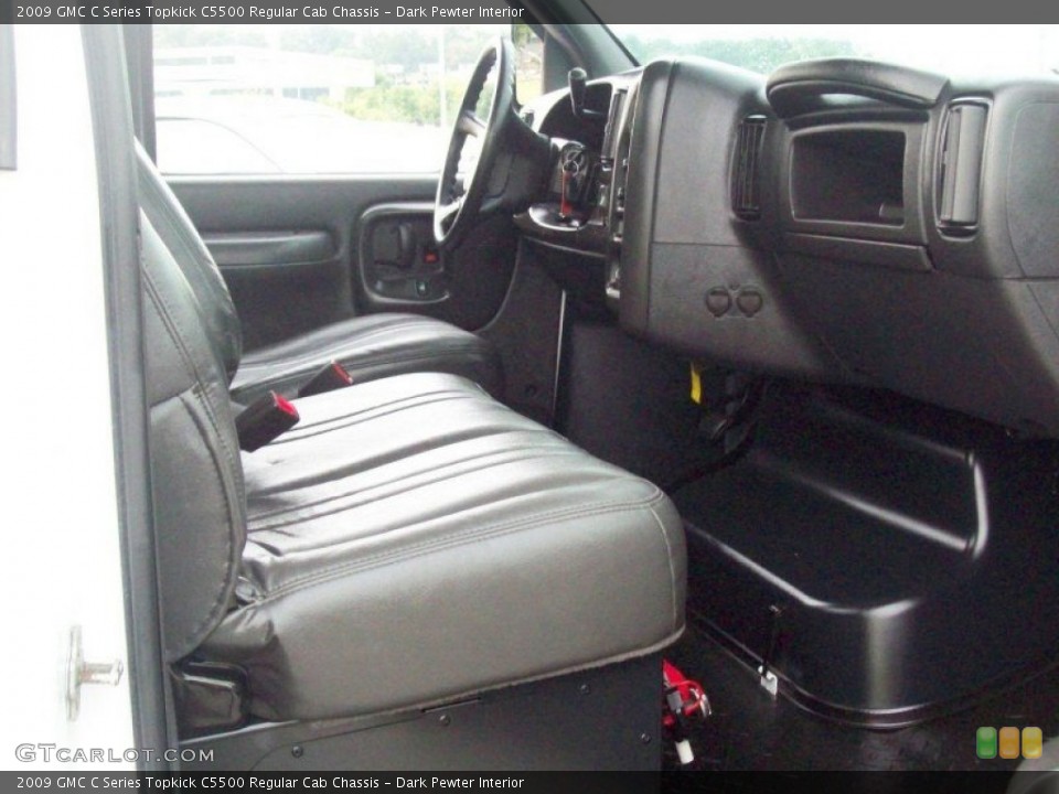 Dark Pewter Interior Photo for the 2009 GMC C Series Topkick C5500 Regular Cab Chassis #69424204