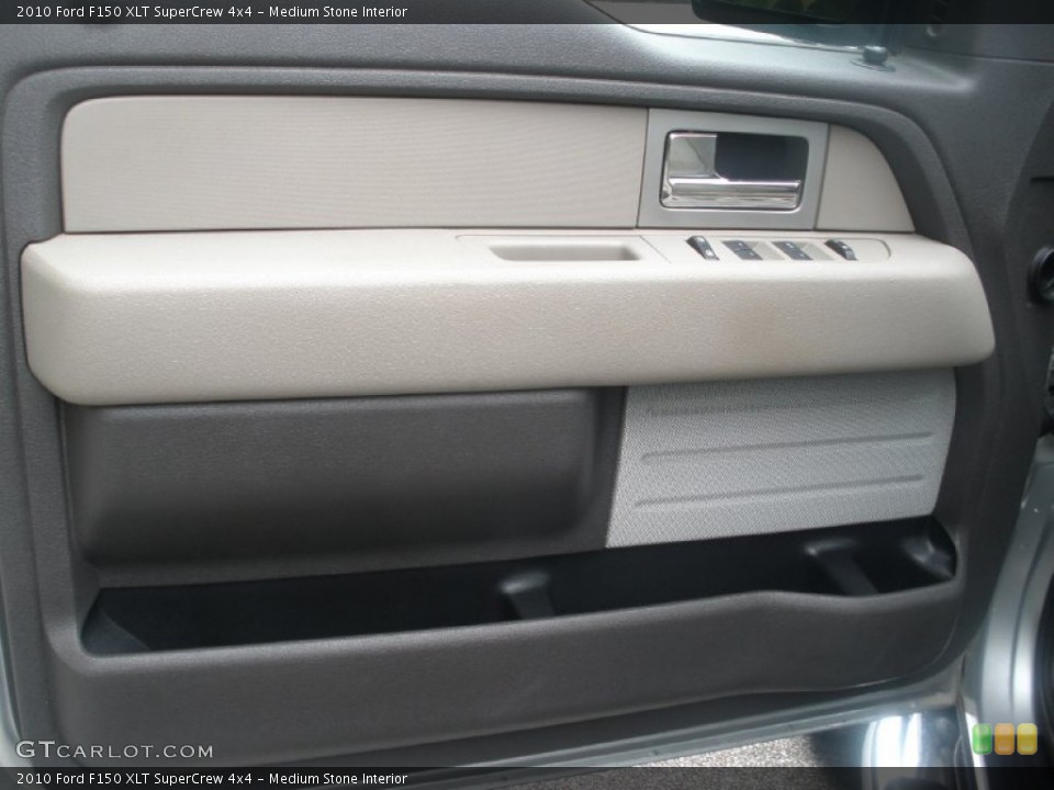 Medium Stone Interior Door Panel for the 2010 Ford F150 XLT SuperCrew 4x4 #69424438