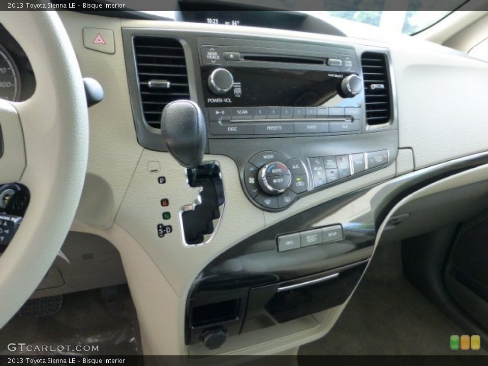 Bisque Interior Controls for the 2013 Toyota Sienna LE #69424729