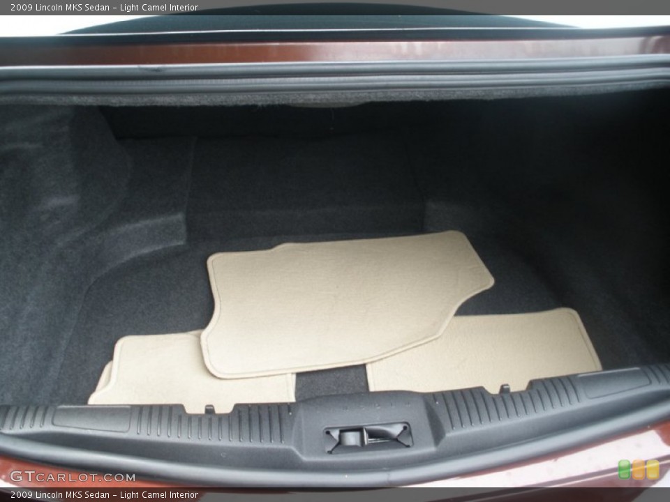 Light Camel Interior Trunk for the 2009 Lincoln MKS Sedan #69425545