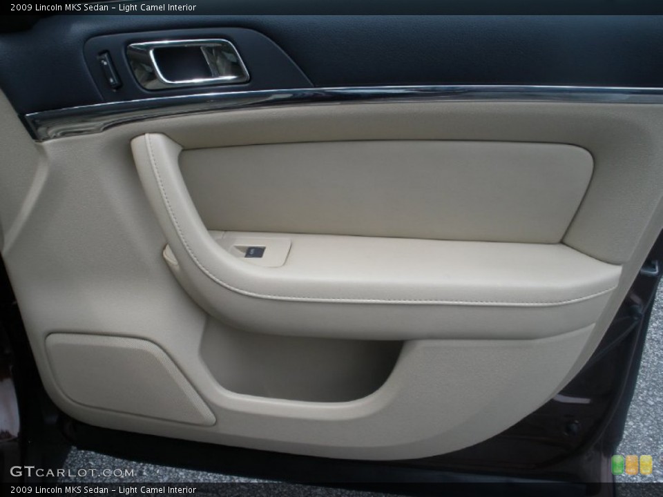 Light Camel Interior Door Panel for the 2009 Lincoln MKS Sedan #69425563