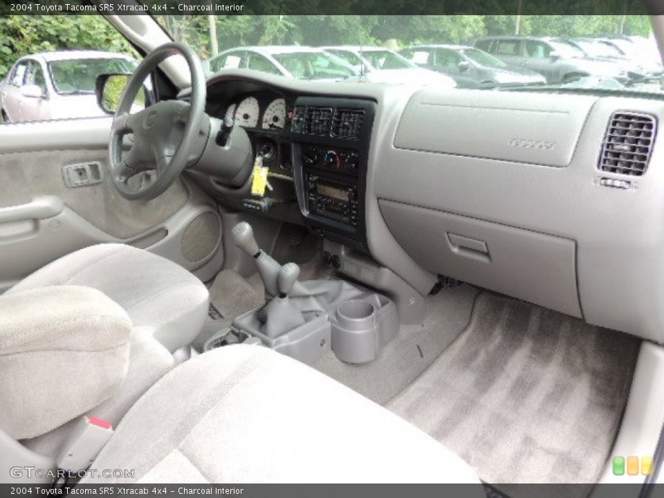 Charcoal Interior Prime Interior for the 2004 Toyota Tacoma SR5 Xtracab 4x4 #69427273