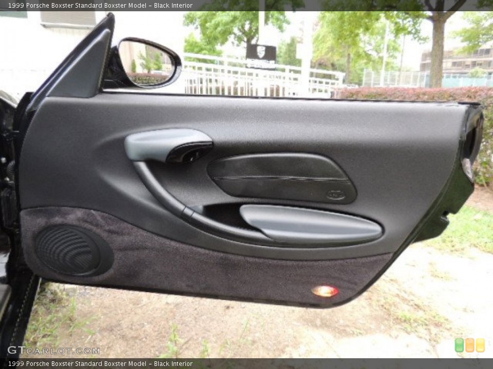 Black Interior Door Panel for the 1999 Porsche Boxster  #69430336