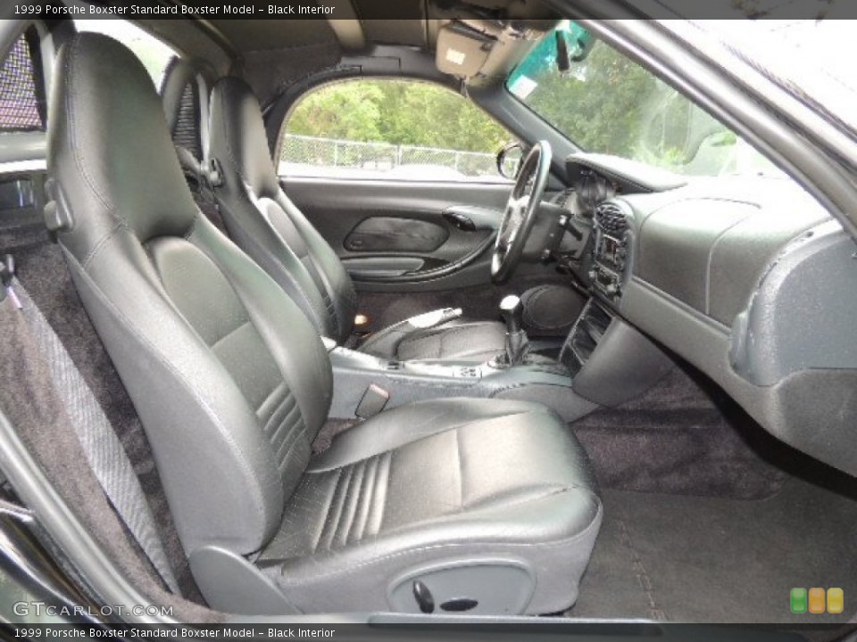 Black Interior Photo for the 1999 Porsche Boxster  #69430345