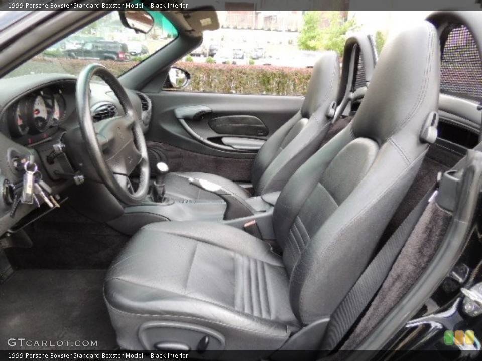 Black Interior Photo for the 1999 Porsche Boxster  #69430384