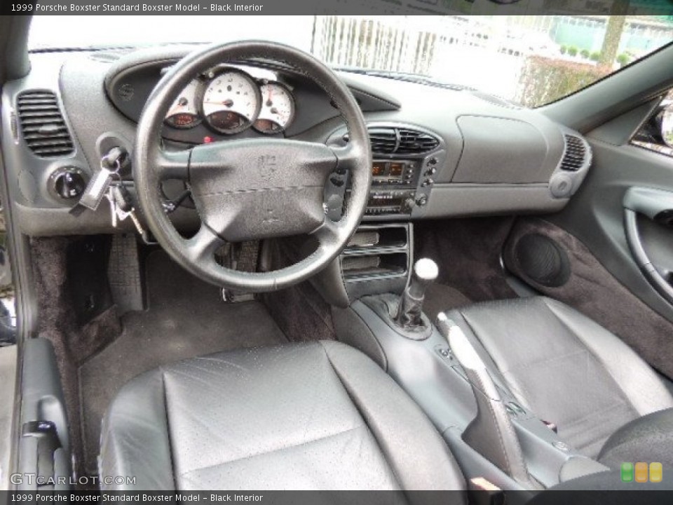Black Interior Photo for the 1999 Porsche Boxster  #69430393