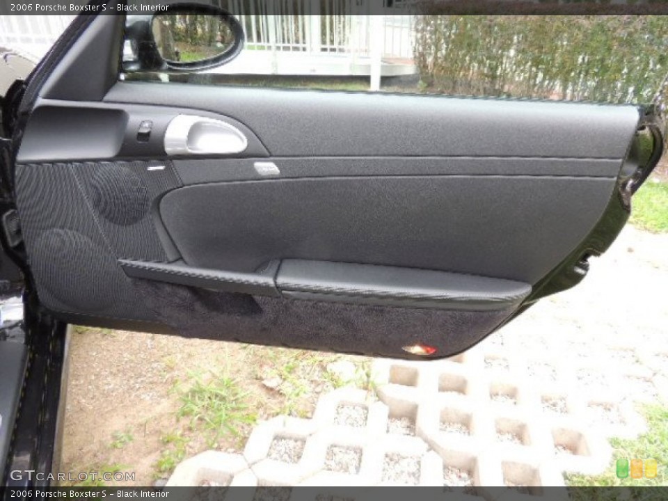Black Interior Door Panel for the 2006 Porsche Boxster S #69430564