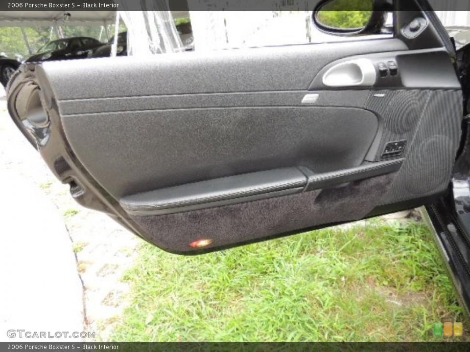 Black Interior Door Panel for the 2006 Porsche Boxster S #69430597