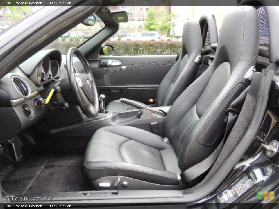 Black Interior Prime Interior for the 2006 Porsche Boxster S #69430606