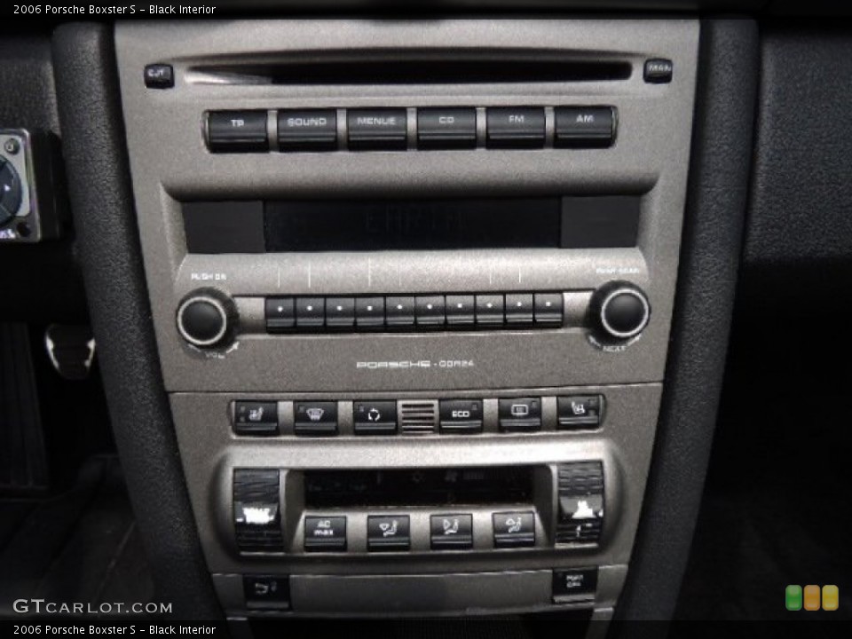 Black Interior Controls for the 2006 Porsche Boxster S #69430630