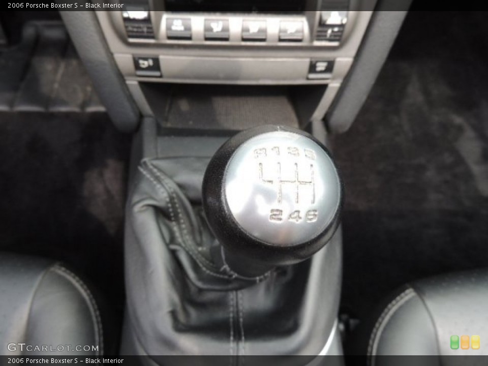 Black Interior Transmission for the 2006 Porsche Boxster S #69430639