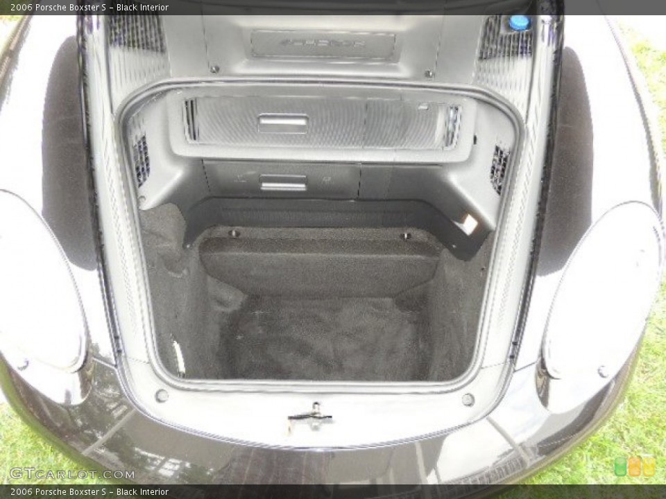 Black Interior Trunk for the 2006 Porsche Boxster S #69430669