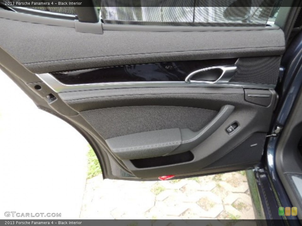 Black Interior Door Panel for the 2013 Porsche Panamera 4 #69430790