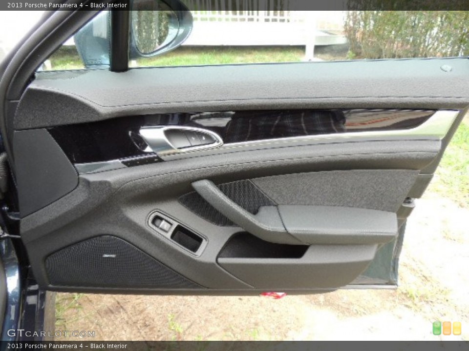 Black Interior Door Panel for the 2013 Porsche Panamera 4 #69430834