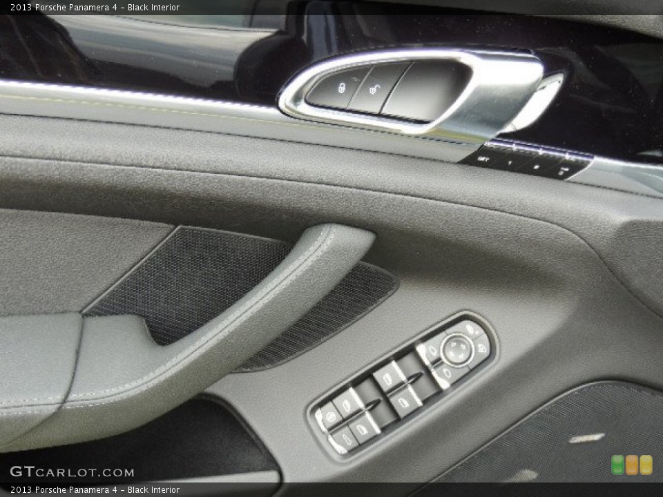 Black Interior Controls for the 2013 Porsche Panamera 4 #69430876