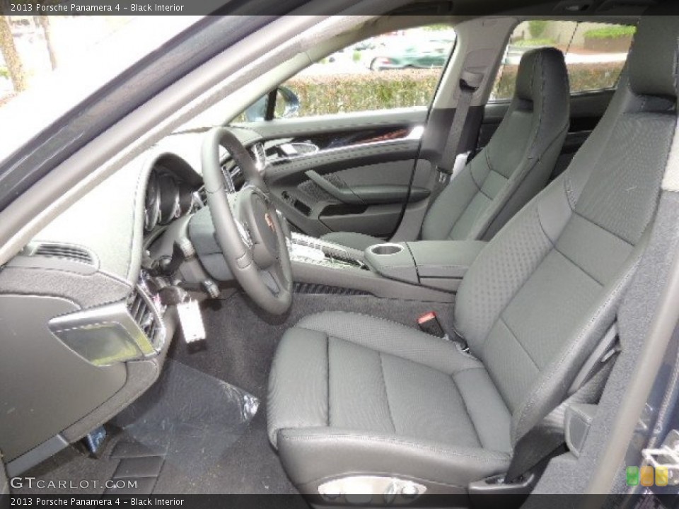 Black Interior Photo for the 2013 Porsche Panamera 4 #69430888