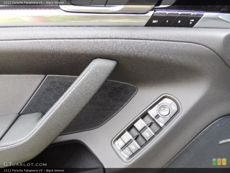 Black Interior Controls for the 2013 Porsche Panamera V6 #69431169