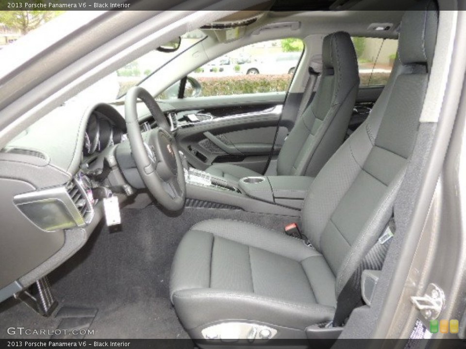Black Interior Photo for the 2013 Porsche Panamera V6 #69431177