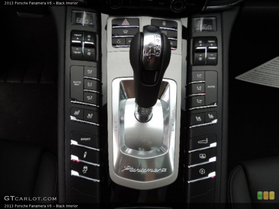 Black Interior Transmission for the 2013 Porsche Panamera V6 #69431228