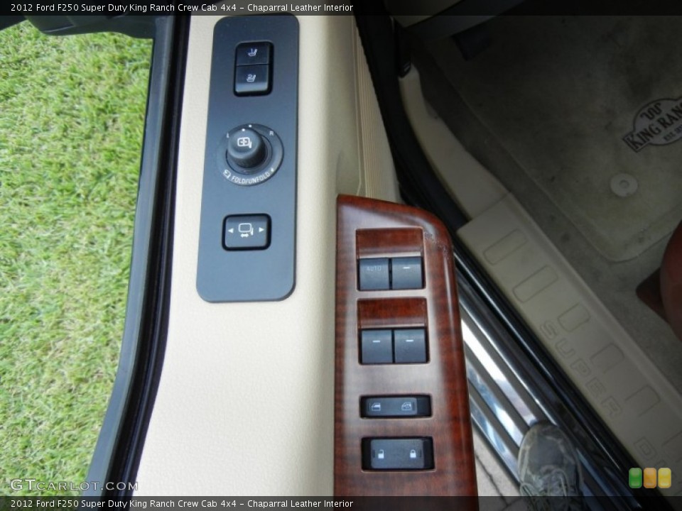 Chaparral Leather Interior Controls for the 2012 Ford F250 Super Duty King Ranch Crew Cab 4x4 #69431962
