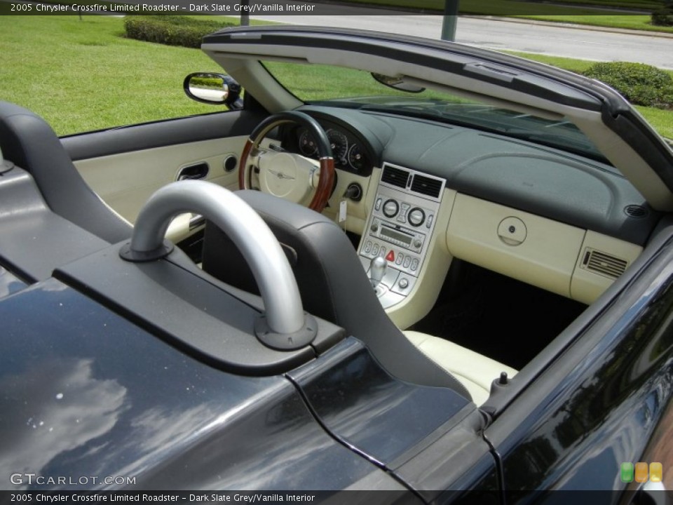 Dark Slate Grey/Vanilla Interior Dashboard for the 2005 Chrysler Crossfire Limited Roadster #69432781