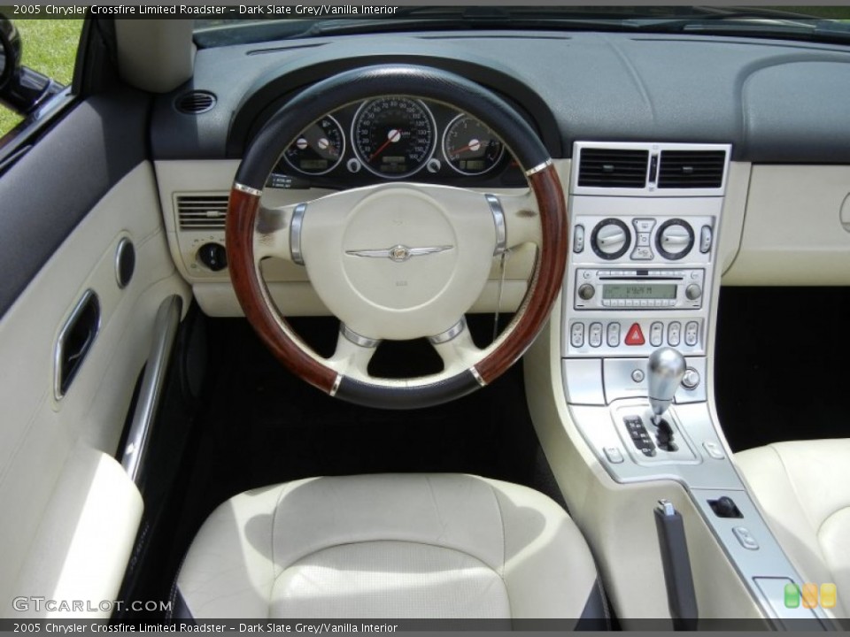 Dark Slate Grey/Vanilla Interior Dashboard for the 2005 Chrysler Crossfire Limited Roadster #69432865