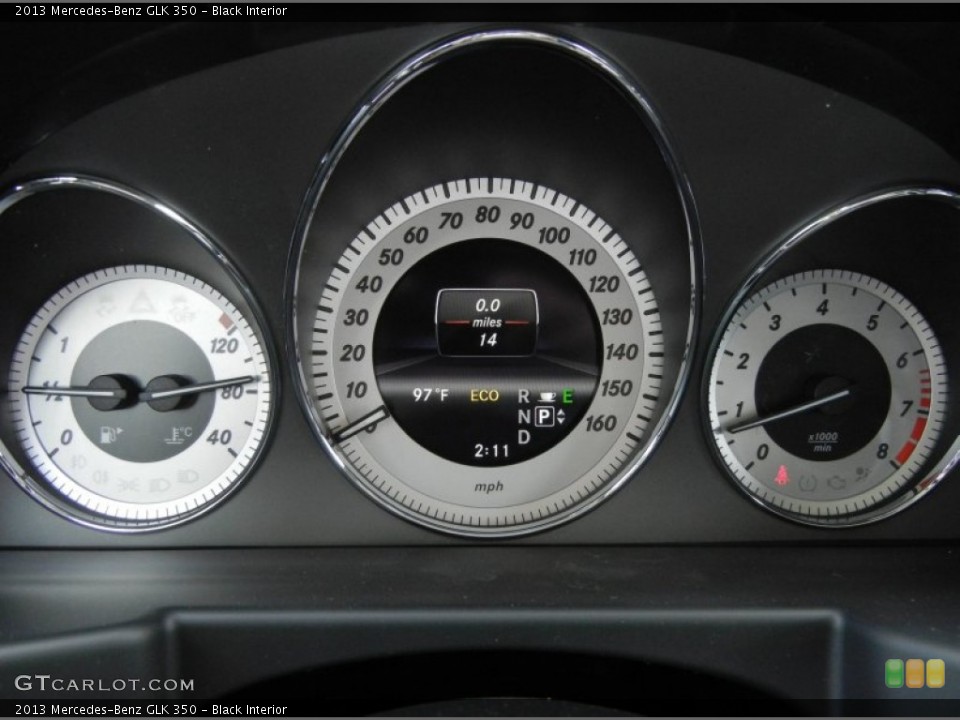 Black Interior Gauges for the 2013 Mercedes-Benz GLK 350 #69433558