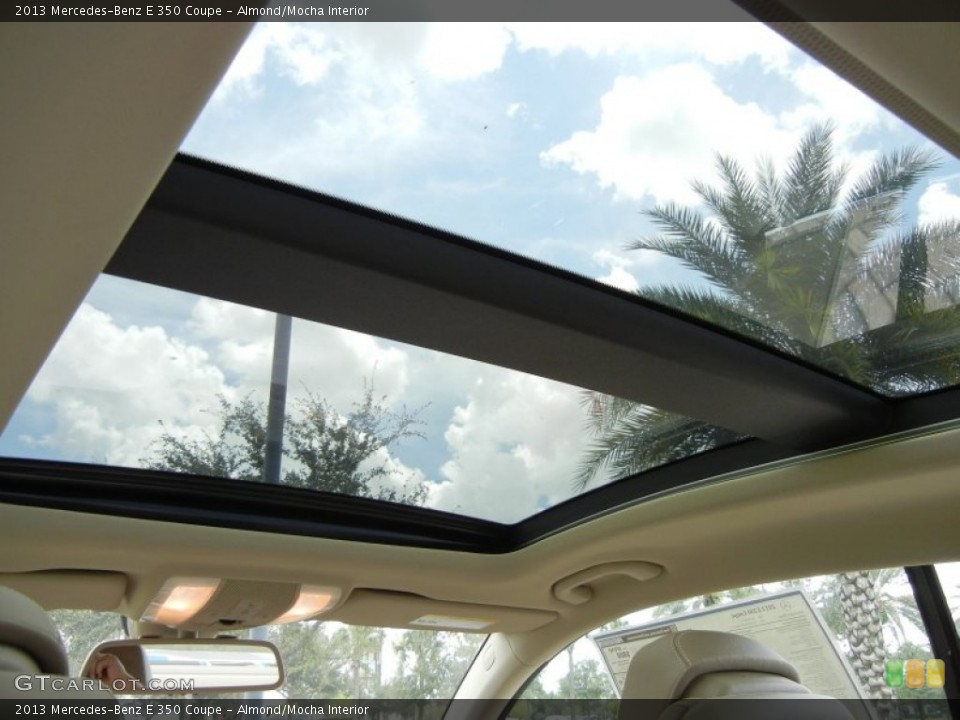Almond/Mocha Interior Sunroof for the 2013 Mercedes-Benz E 350 Coupe #69433657