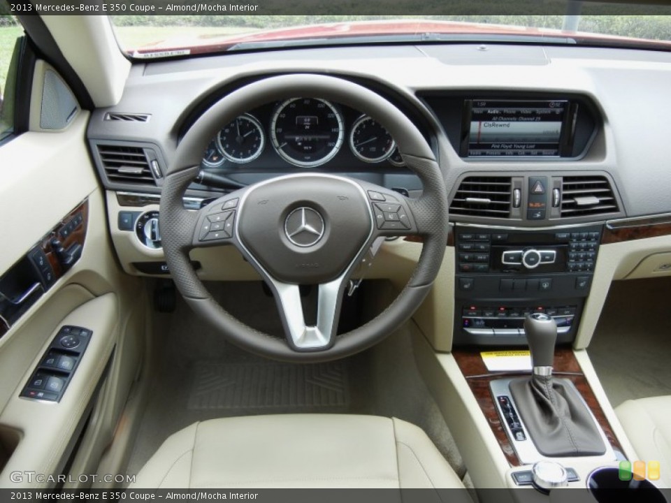 Almond/Mocha Interior Dashboard for the 2013 Mercedes-Benz E 350 Coupe #69433669
