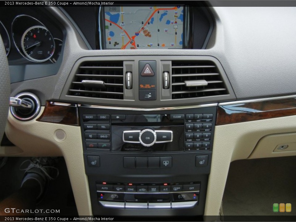 Almond/Mocha Interior Controls for the 2013 Mercedes-Benz E 350 Coupe #69433690