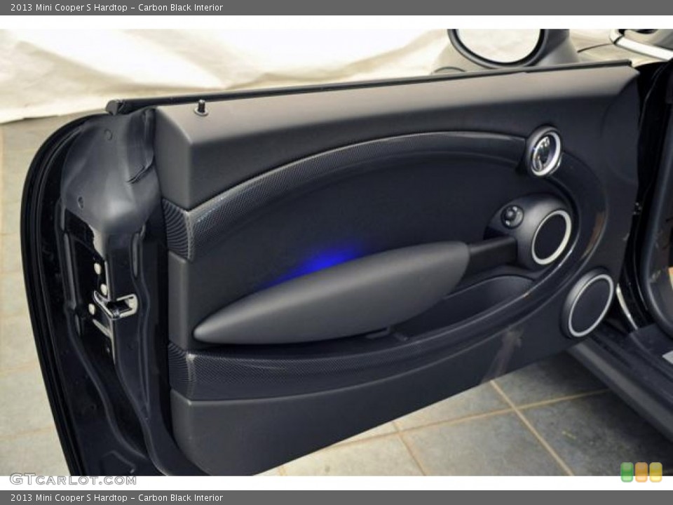 Carbon Black Interior Door Panel for the 2013 Mini Cooper S Hardtop #69436444