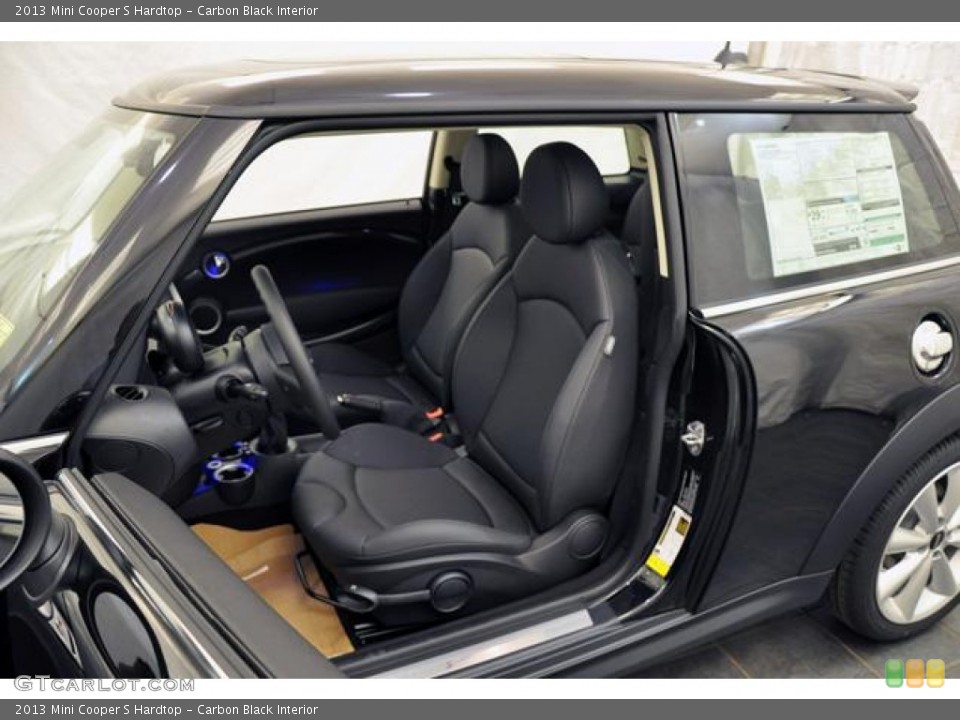 Carbon Black Interior Photo for the 2013 Mini Cooper S Hardtop #69436459