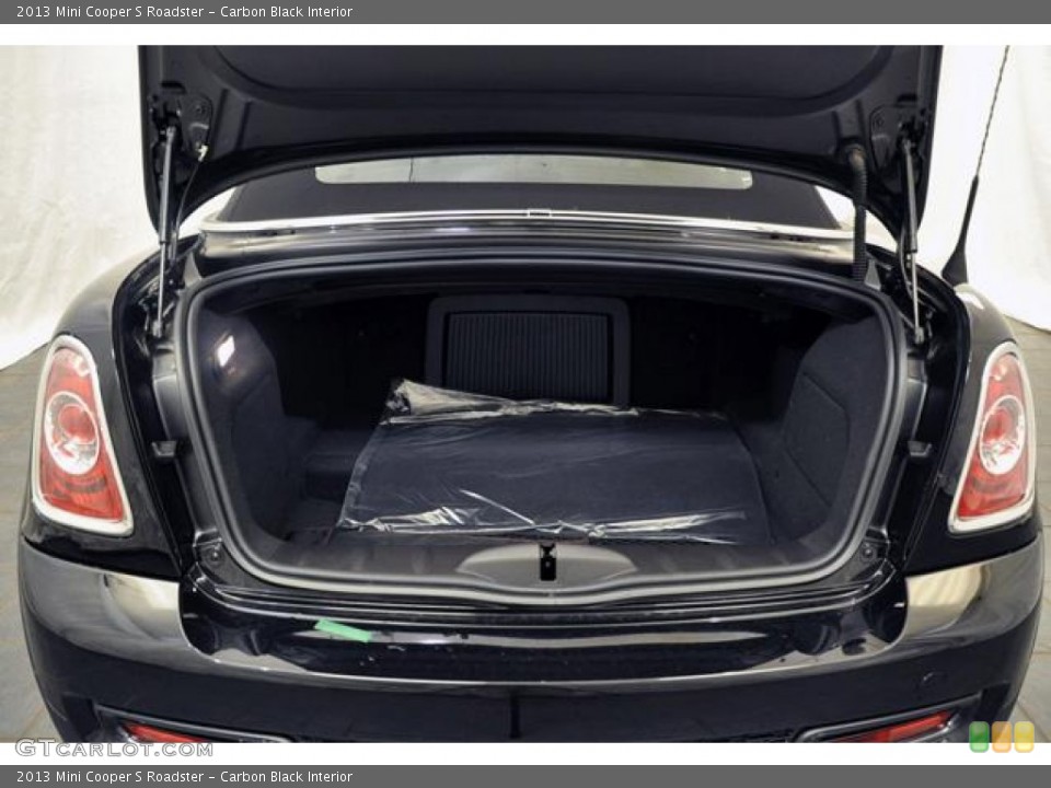 Carbon Black Interior Trunk for the 2013 Mini Cooper S Roadster #69436669