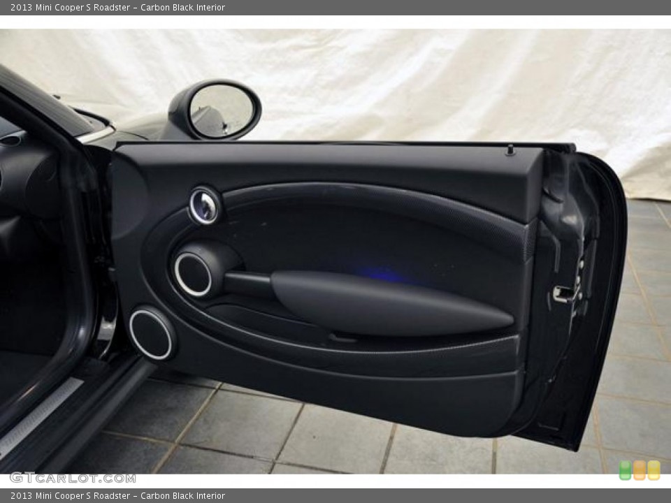 Carbon Black Interior Door Panel for the 2013 Mini Cooper S Roadster #69436819