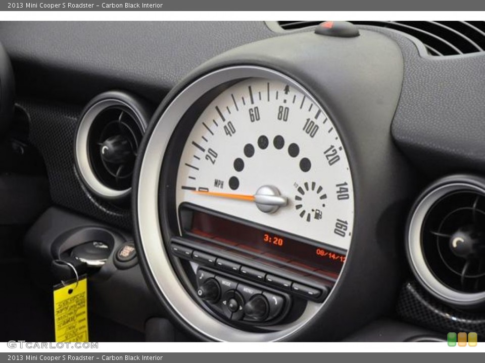 Carbon Black Interior Gauges for the 2013 Mini Cooper S Roadster #69436840