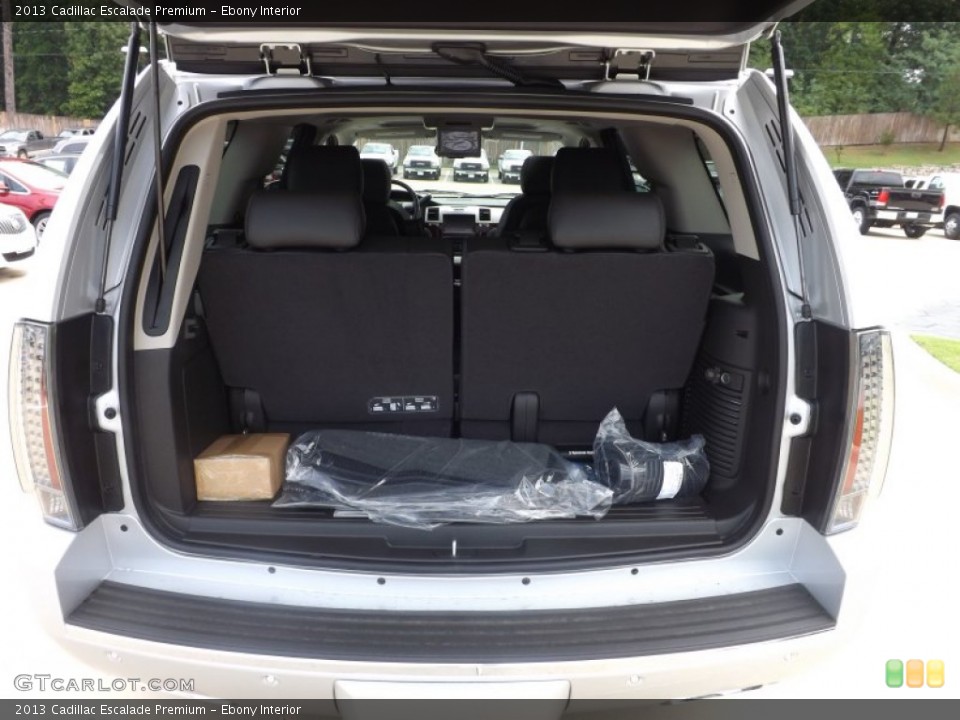 Ebony Interior Trunk for the 2013 Cadillac Escalade Premium #69437107