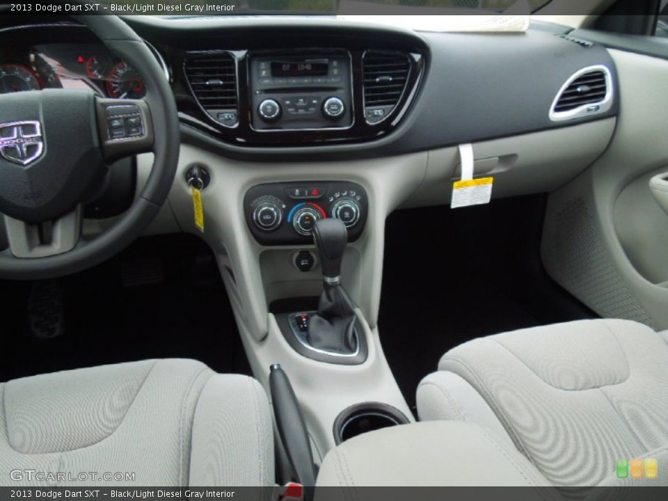 Black/Light Diesel Gray Interior Dashboard for the 2013 Dodge Dart SXT #69437697