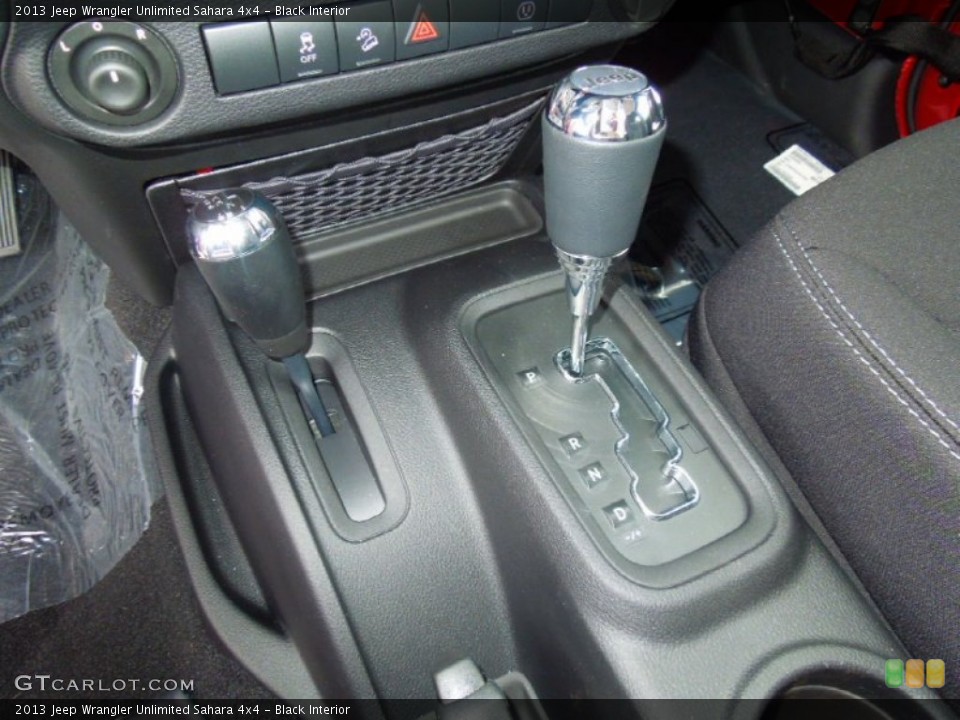 Black Interior Transmission for the 2013 Jeep Wrangler Unlimited Sahara 4x4 #69437905