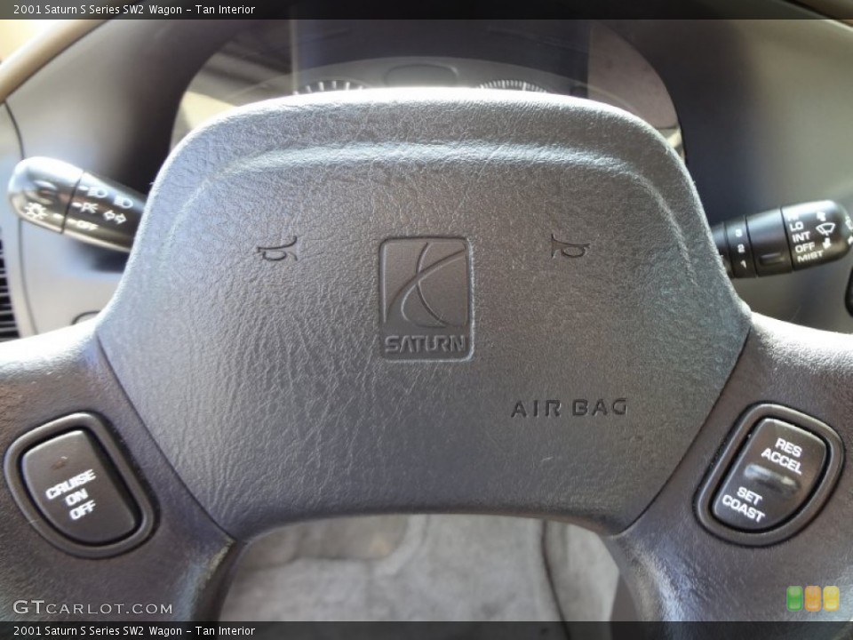 Tan Interior Controls for the 2001 Saturn S Series SW2 Wagon #69440971