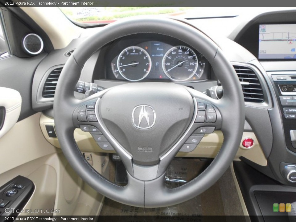 Parchment Interior Steering Wheel for the 2013 Acura RDX Technology #69441316