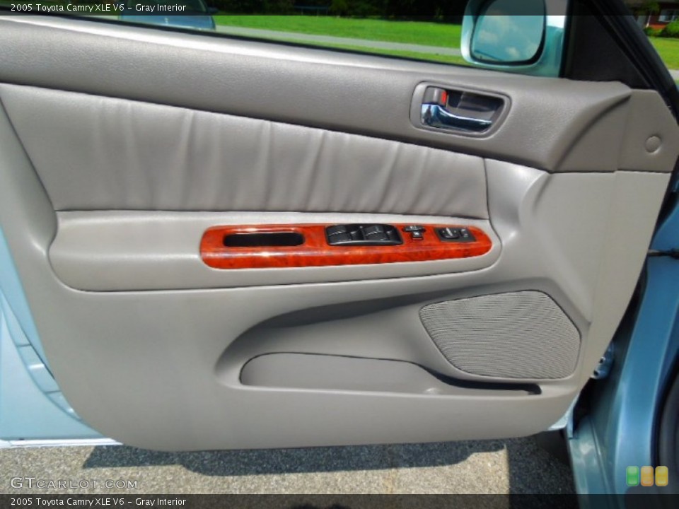 Gray Interior Door Panel for the 2005 Toyota Camry XLE V6 #69441814