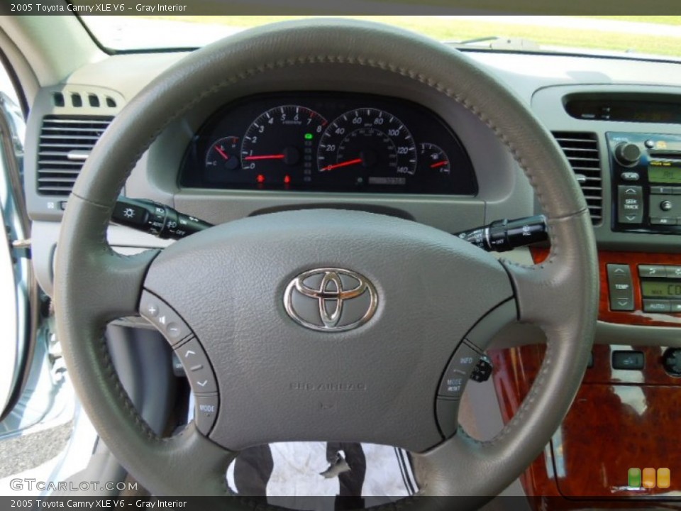 Gray Interior Steering Wheel for the 2005 Toyota Camry XLE V6 #69441850