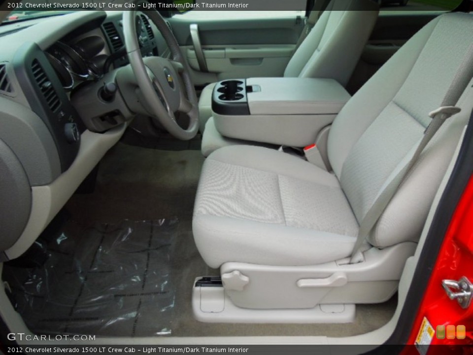 Light Titanium/Dark Titanium Interior Photo for the 2012 Chevrolet Silverado 1500 LT Crew Cab #69442027