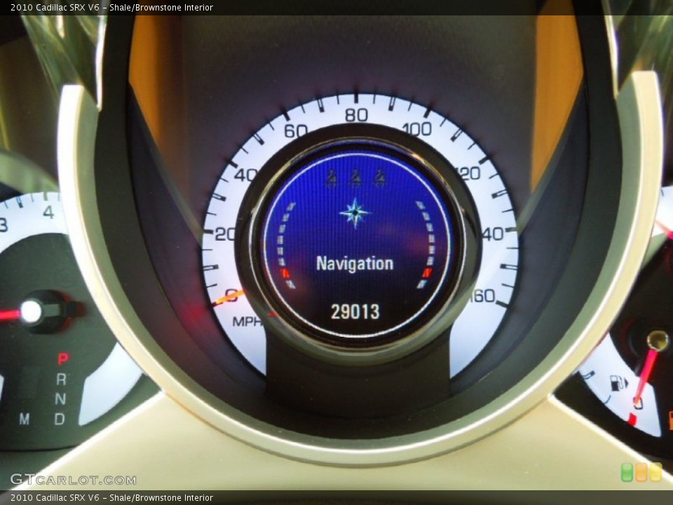 Shale/Brownstone Interior Gauges for the 2010 Cadillac SRX V6 #69444320