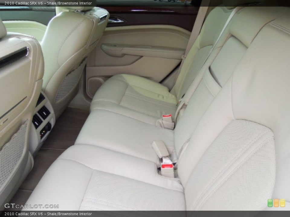 Shale/Brownstone Interior Rear Seat for the 2010 Cadillac SRX V6 #69444331